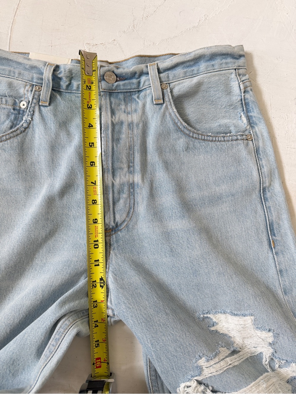 Citizens of Humanity Ayla Raw Hem Crop Jeans Size 28 NWT - Picture 11 of 12